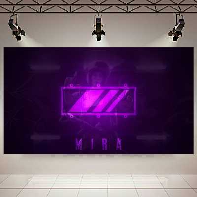 تابلو بوم طرح Game مدل Rainbow six siege (MIRA) کد AR4780