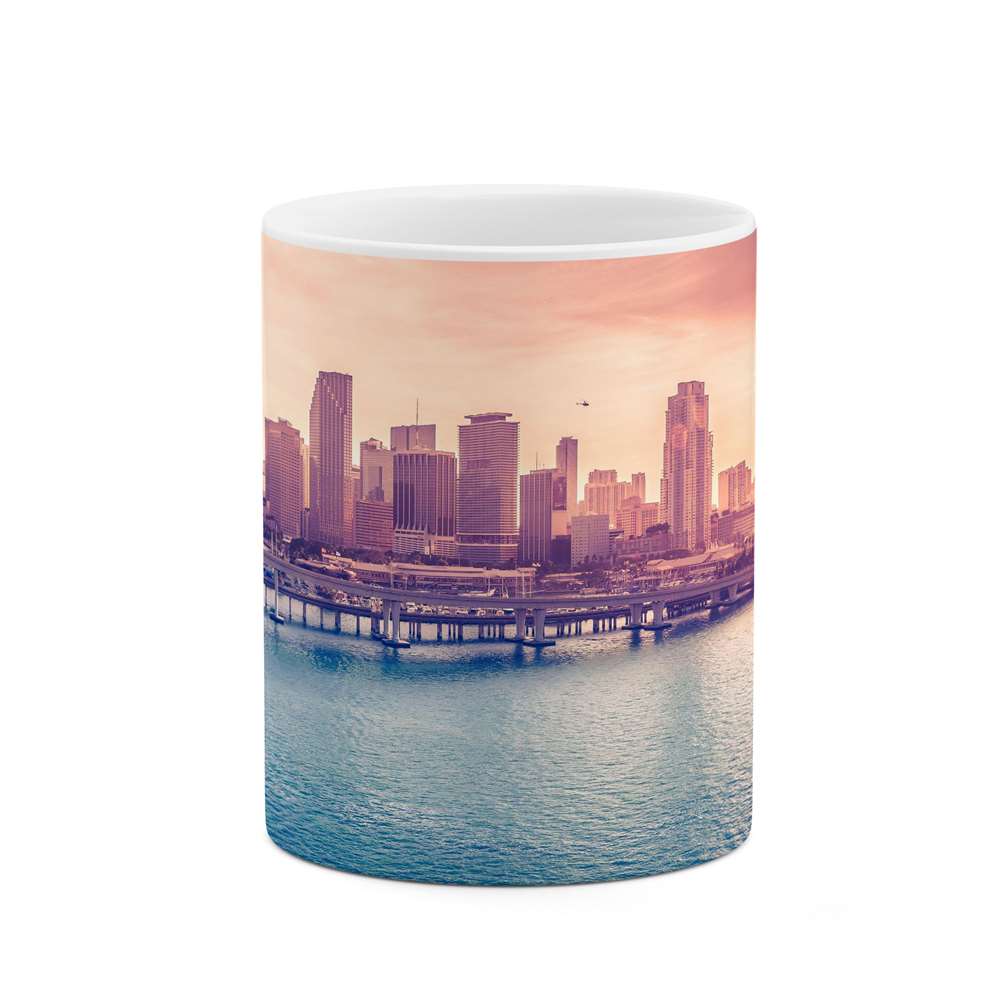 ماگ طرح منظره زیبا  مدل mgp13617