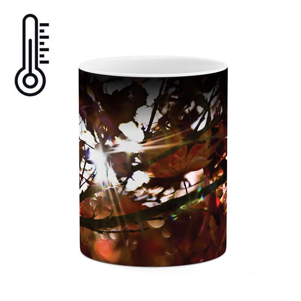 ماگ حرارتی طرح برگ پاییزی مدل mgh04936