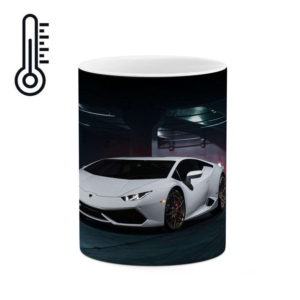 ماگ حرارتی طرح ماشین lamborghini huracan مدل mgph15529