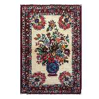 فرش دستبافت یک و نیم متری مدل MG64