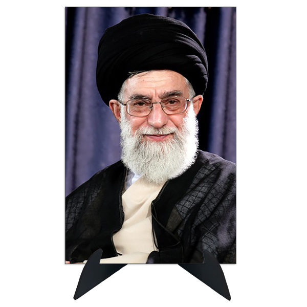 تابلو شاسی رومیزی طرح رهبر سید علی خامنه ای مدل AG-257