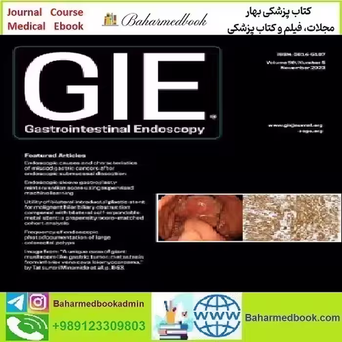 Gastrointestinal Endoscopy Volume 98 Issue 1 to 5 2023 TRUE