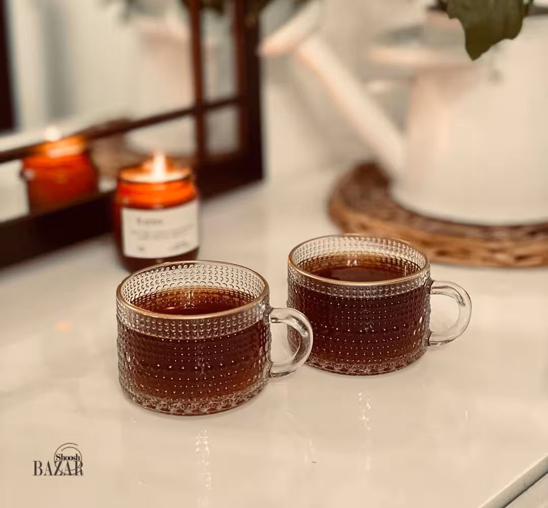 فنجان لته خوری وانیا لب طلایی دنیز کد 4443