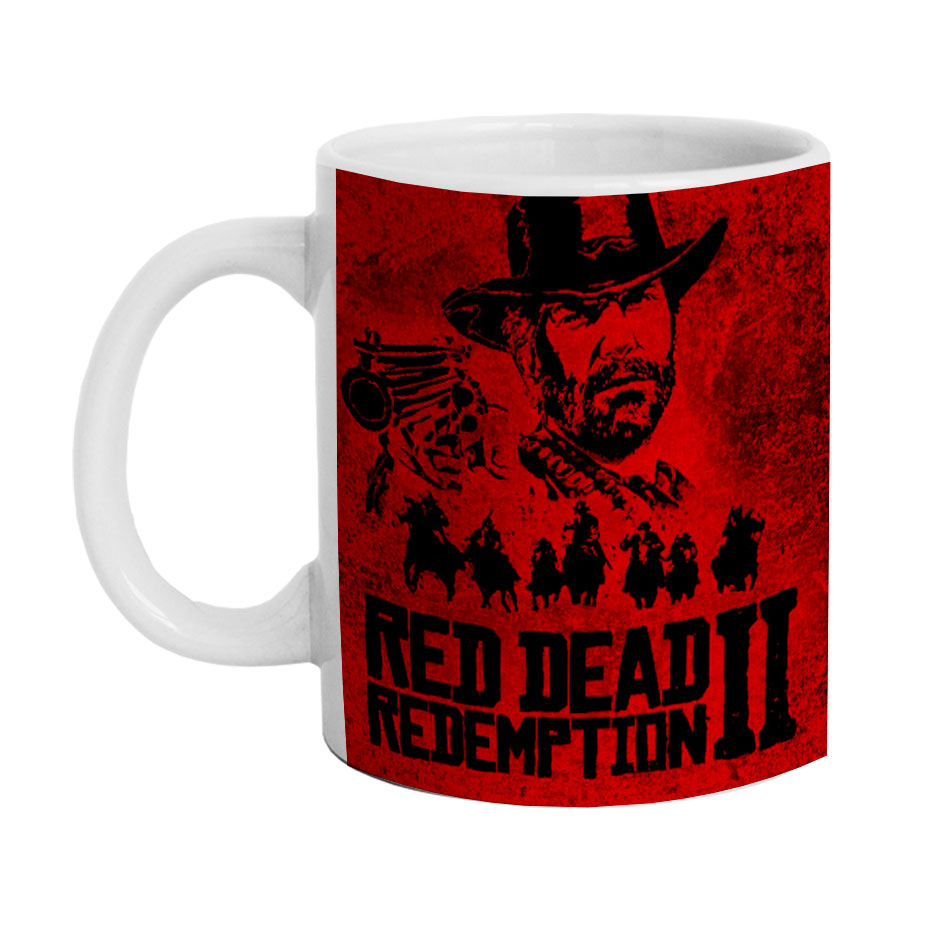 ماگ دارلی طرح Red Dead مدل yM1469