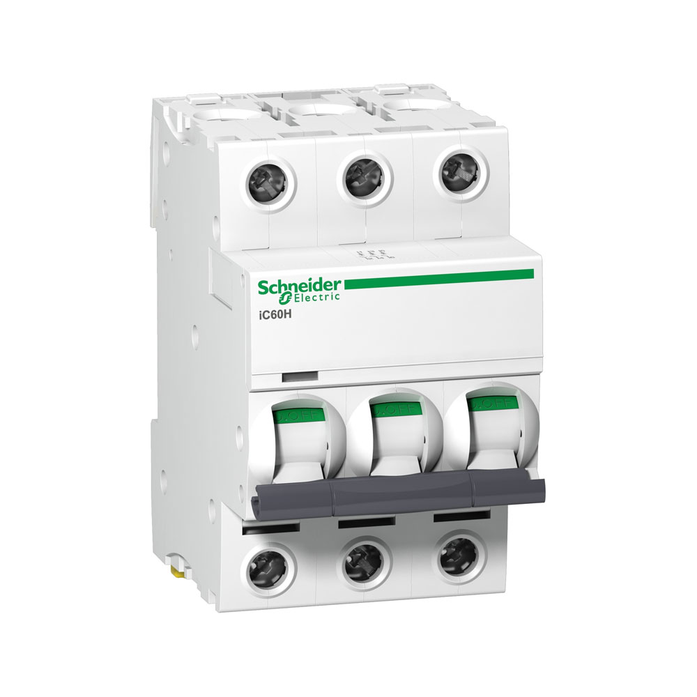 کلید مینیاتوری سه پل 20 آمپر اشنایدر مدل B20A-6K-3P