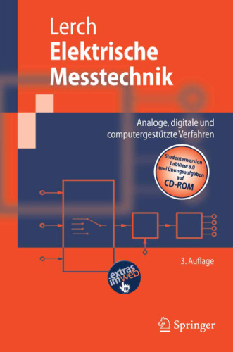 خرید و دانلود نسخه کامل کتاب Elektrische Messtechnik: Analoge, digitale und computergestützte Verfahren