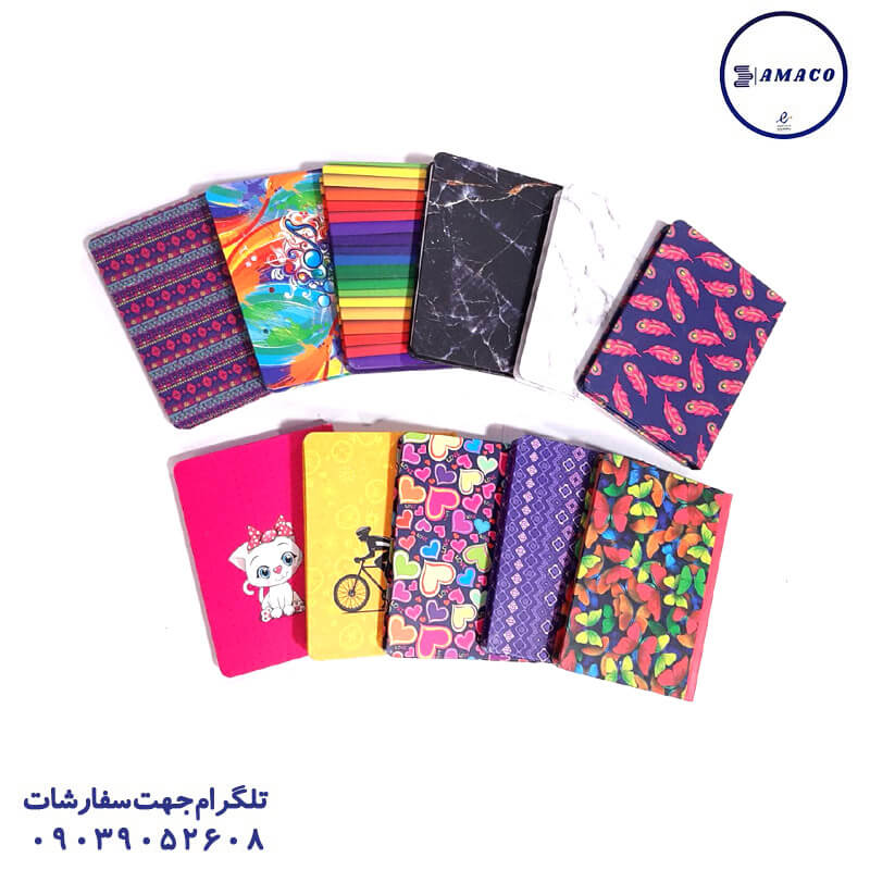 دفتر 100 وزیری سلفون 24*17 دایان