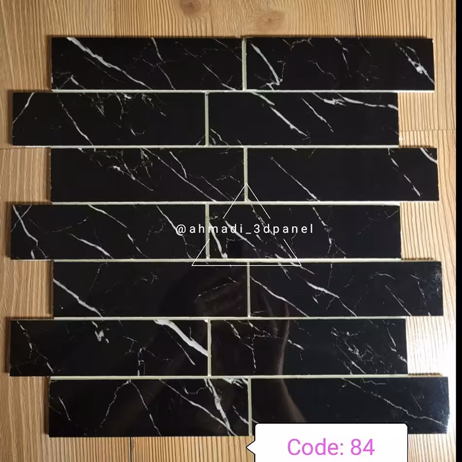 تایل بین کابینتی کد 84 (2 طرح) 30در30 cm پشت چسبدار کاملآ نسوز و ضد آب