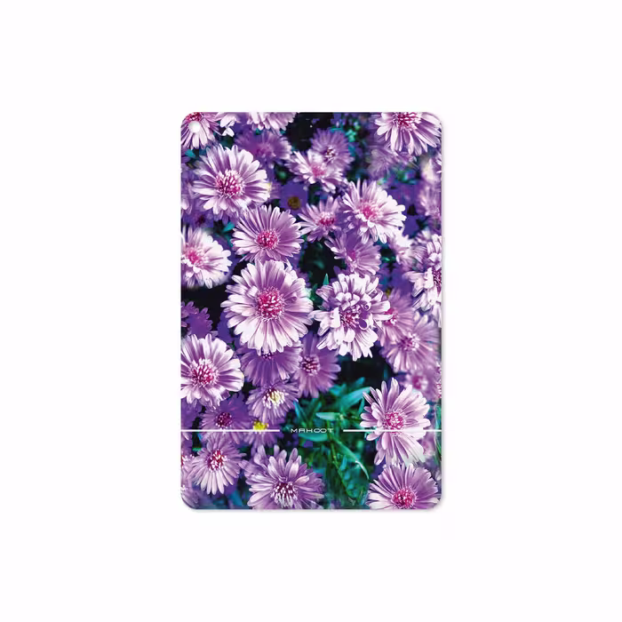 برچسب پوششی ماهوت مدل Purple-Flower مناسب برای تبلت اپل iPad mini (GEN 5) 2019 A2126