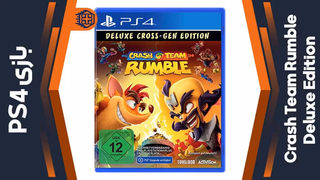 دیسک بازی Crash Team Rumble Deluxe – مخصوص PS4