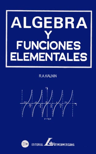خرید و دانلود نسخه کامل کتاب Algebra y Funciones Elementales