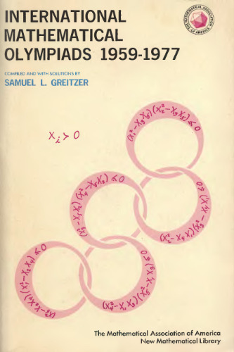 خرید و دانلود نسخه کامل کتاب International Mathematical Olympiads, 1959-1977
