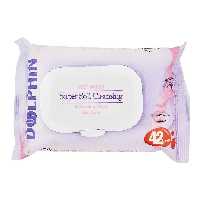 دستمال مرطوب و پاک کننده آرایش دلفین 