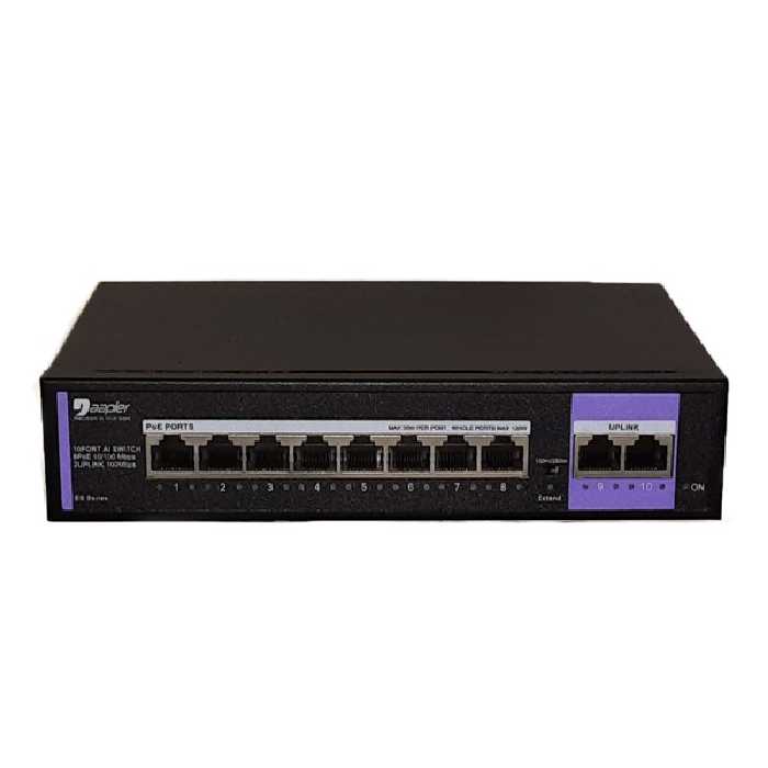 سوئیچ 8 پورت POE داپلر مدل ES82