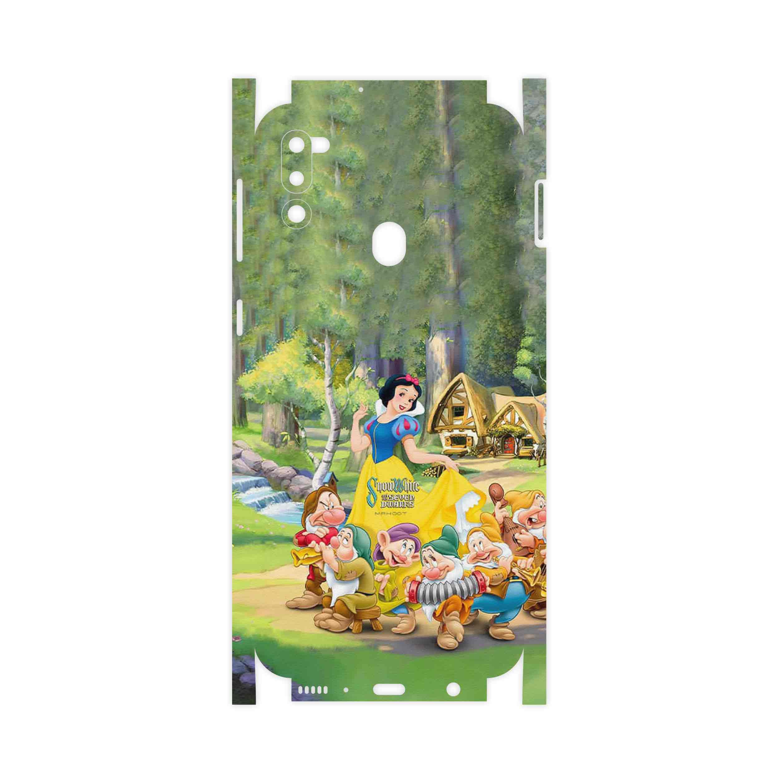 برچسب پوششی ماهوت مدل Snow White-FullSkin مناسب برای گوشی موبایل سامسونگ Galaxy M21 (2021) Edition