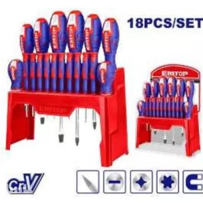 ست 58 عددی پیچگوشتی تخت و چهارگوش و ستاره ای ایمتاپ EMTOP مدل ESST580