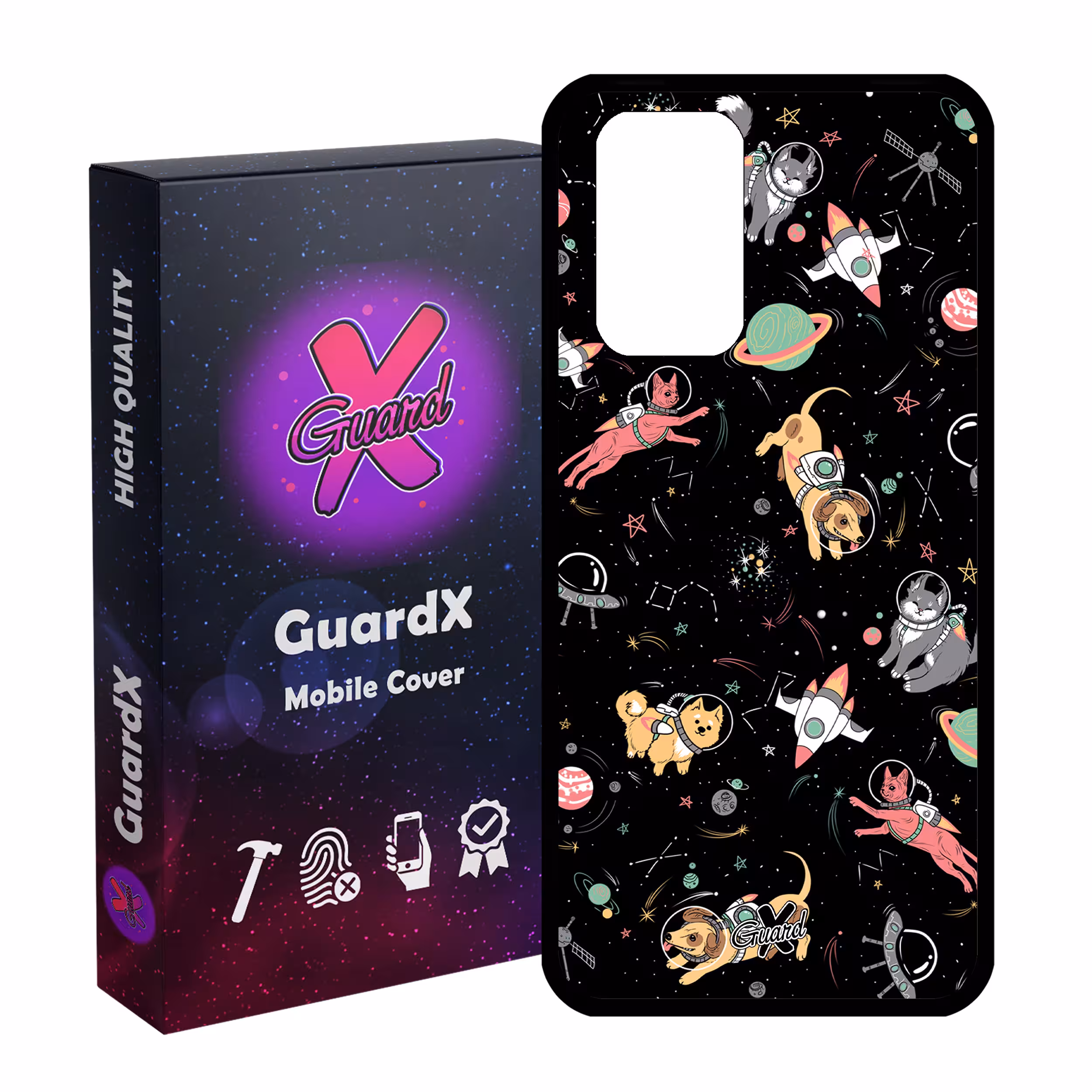 کاور گارد ایکس طرح Pet مدل Glass10157 مناسب برای گوشی موبایل شیائومی Redmi Note 10 Pro / Note 10 Pro Max