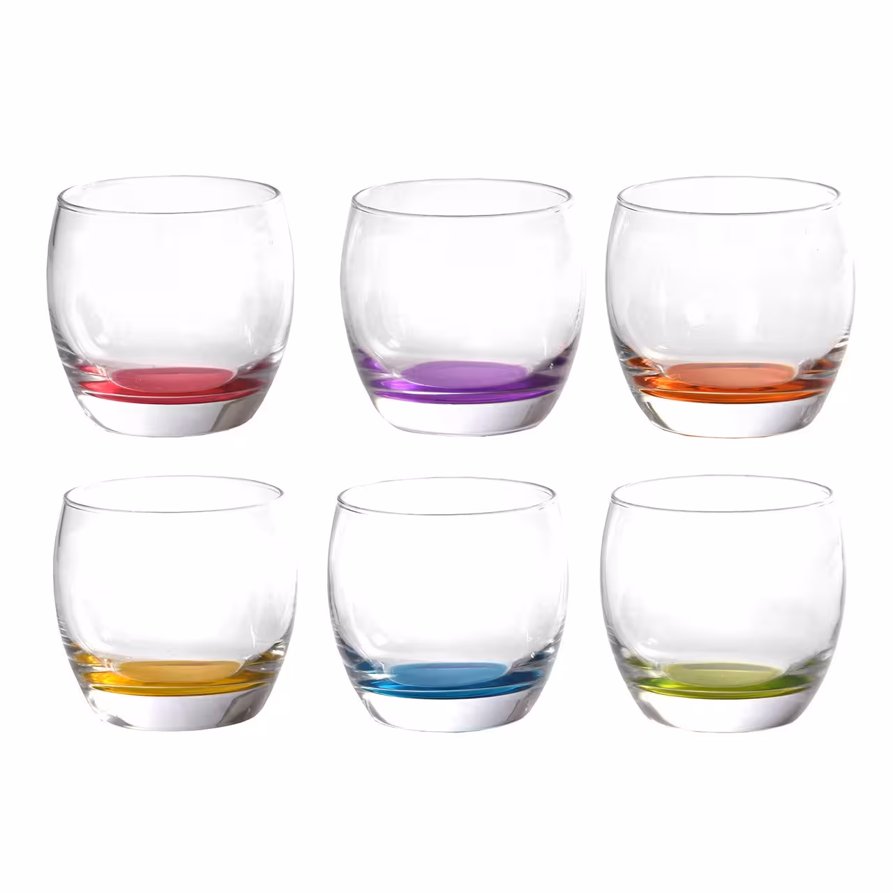 لیوان پاشاباغچه مدل Barrel کد 98537 بسته 6 عددی