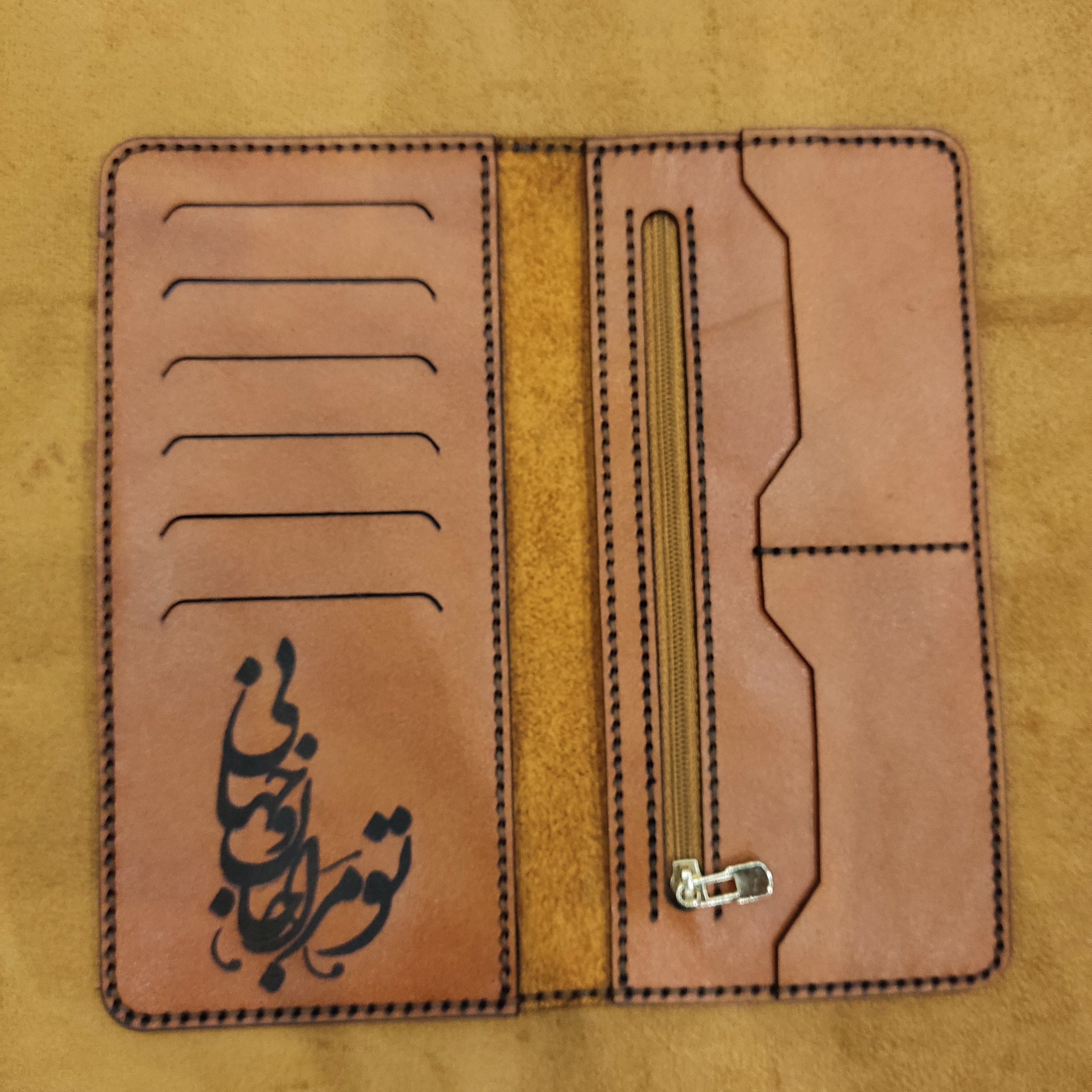 کیف پول مردانه کتی مدل فرهان