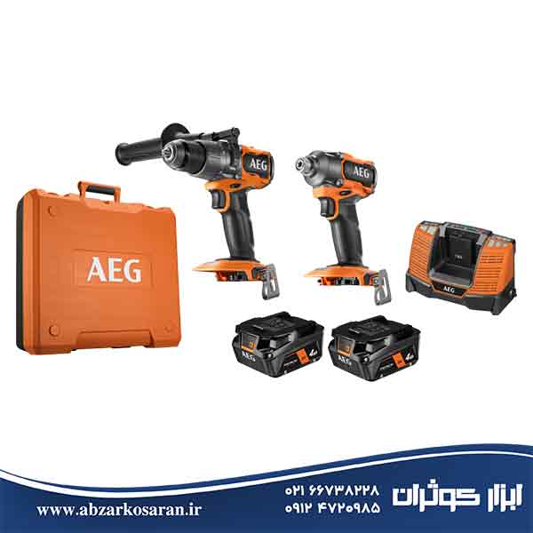 کیت 18 ولت آاگ AEG مدل A18X2BA142C