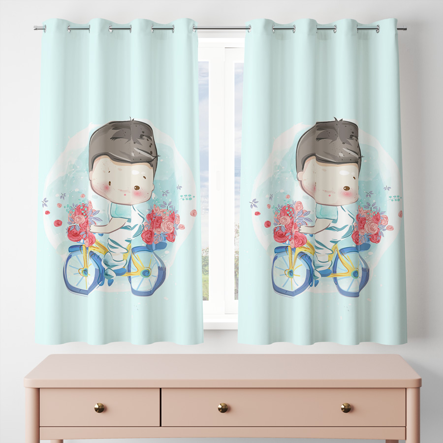 پرده مدل پانچی کد 7953 سایز 200x140 سانتی متر