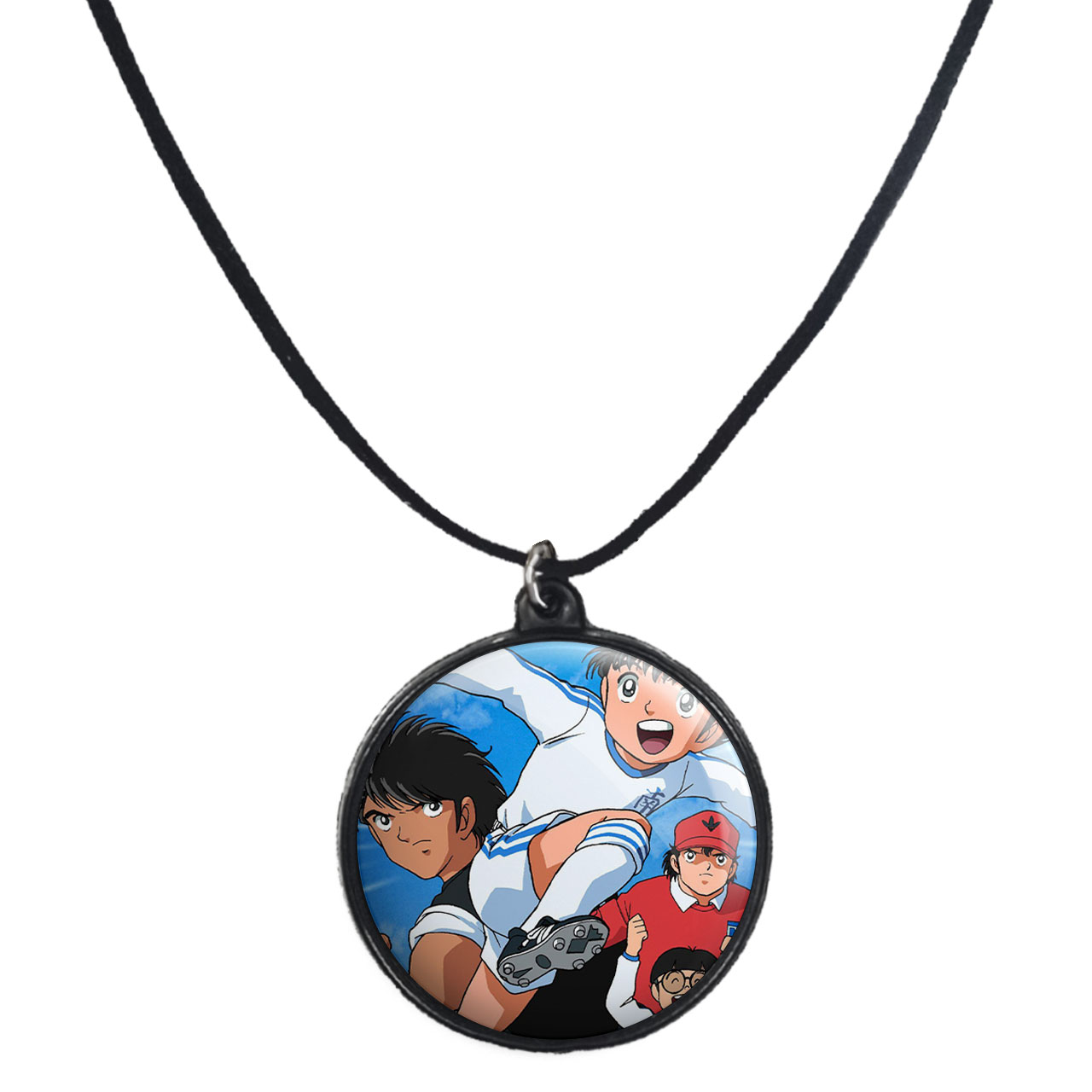 گردنبند پرمانه طرح فوتبالیست ها کد pmb.22328 مدل دو طرفه