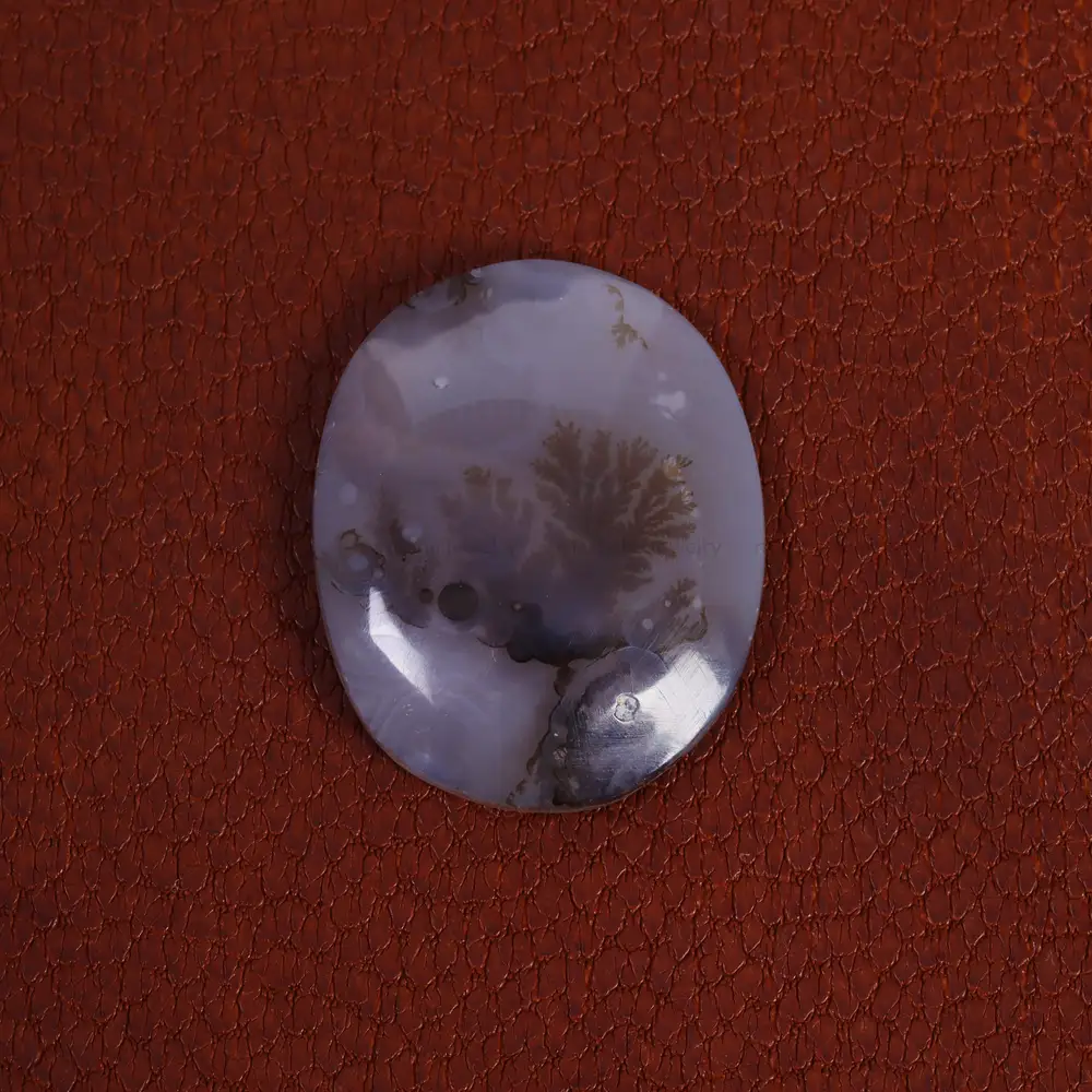 نگین عقیق شجر کد 21372 - جواهری مشاهیر