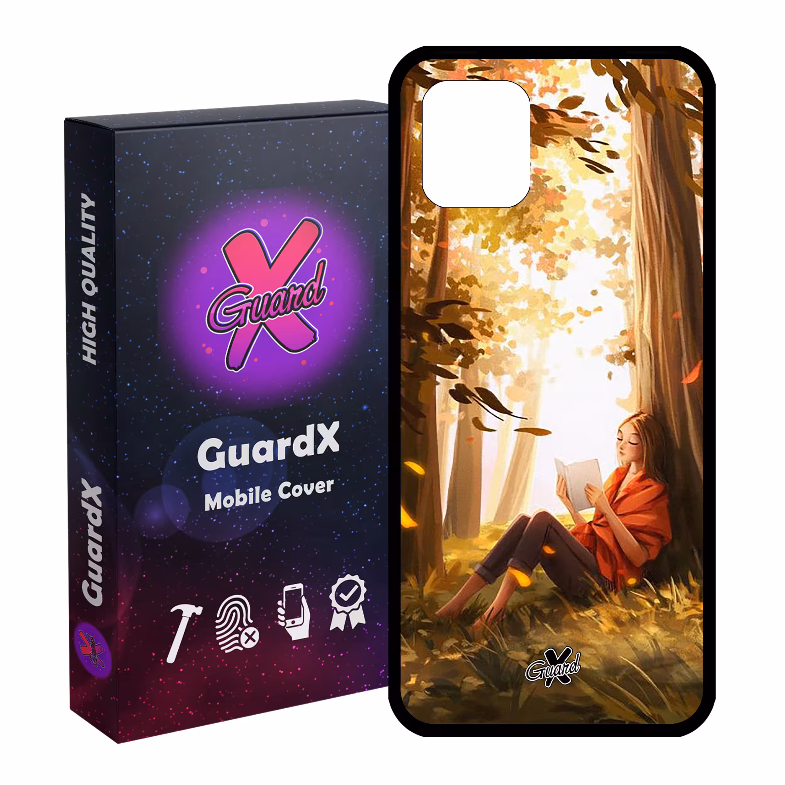 کاور گارد ایکس طرح دختر مدل Glass10276 مناسب برای گوشی موبایل سامسونگ Galaxy Note 10 Lite