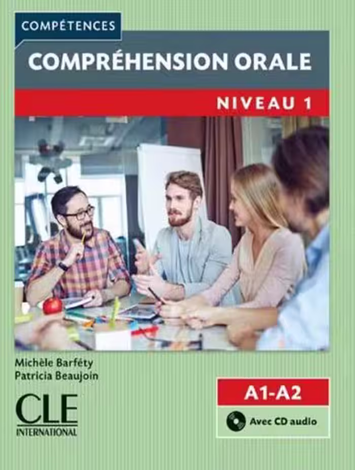 کتاب زبان Comprehension orale 1 – Niveau A1/A2   CD – 2eme edition  (رنگی)
