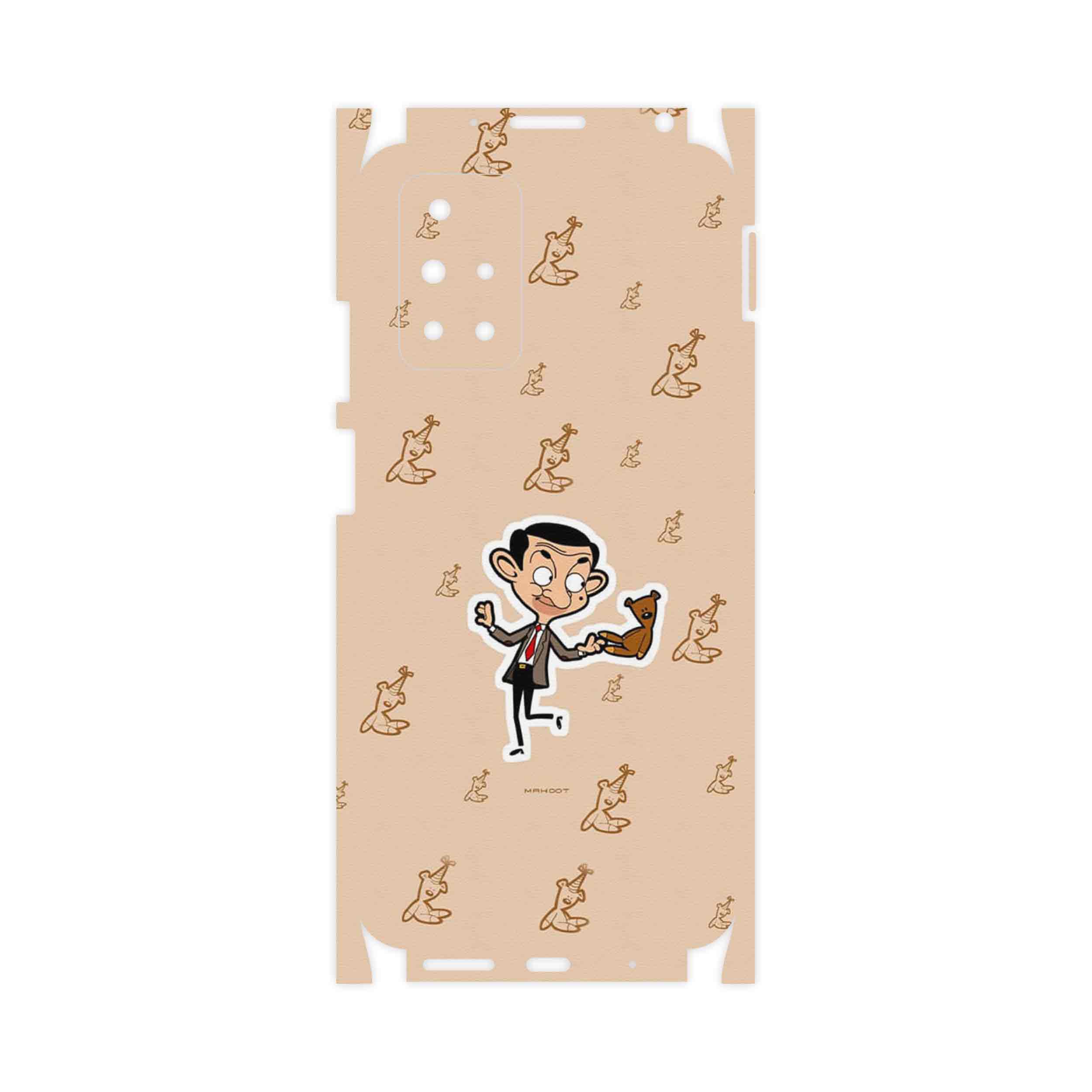برچسب پوششی ماهوت مدل Mr.Bean-FullSkin مناسب برای گوشی موبایل شیائومی Redmi 10