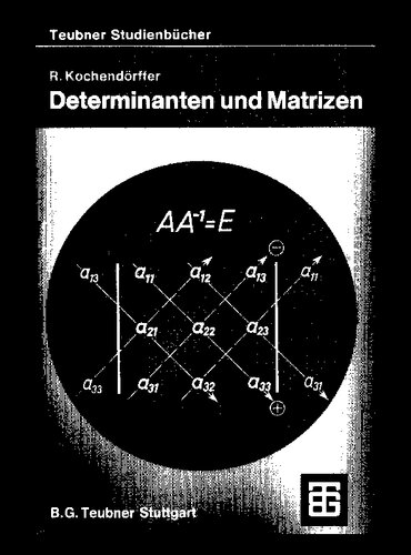 خرید و دانلود نسخه کامل کتاب Determinanten und Matrizen
