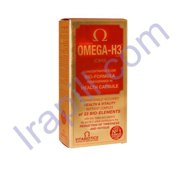 کپسول امگا H3 ویتابیوتیکس 30 عدد