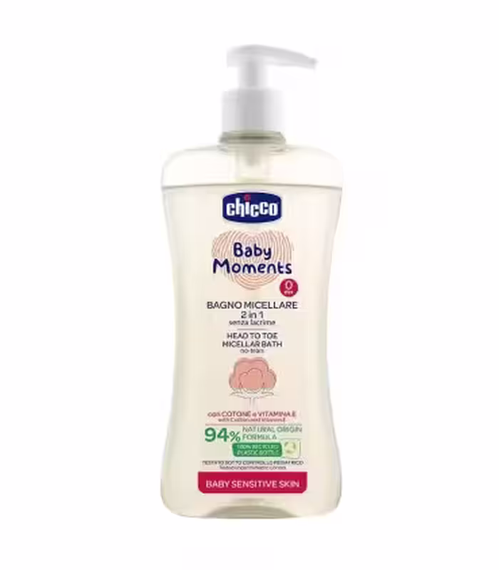شامپو سر و بدن میسلار چیکو 500 میل Chicco