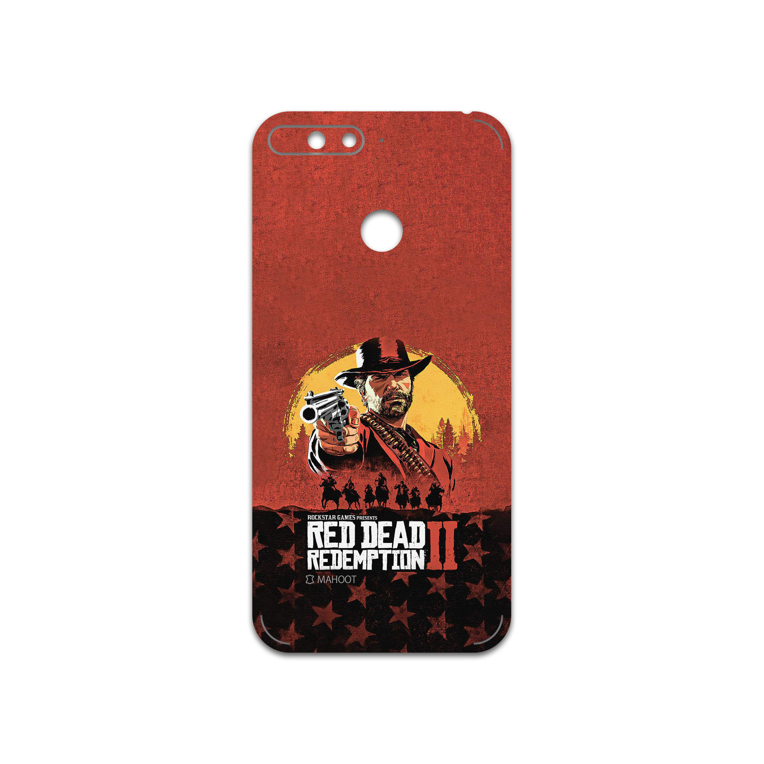 برچسب پوششی ماهوت مدل Red-Dead-Redemption-Game مناسب برای گوشی موبایل هوآوی Y6 Prime 2019