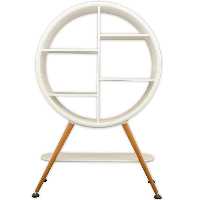 ويترين کتابخانه چوبی لوتوس کد محصول: HGDC-84-WESTMONT