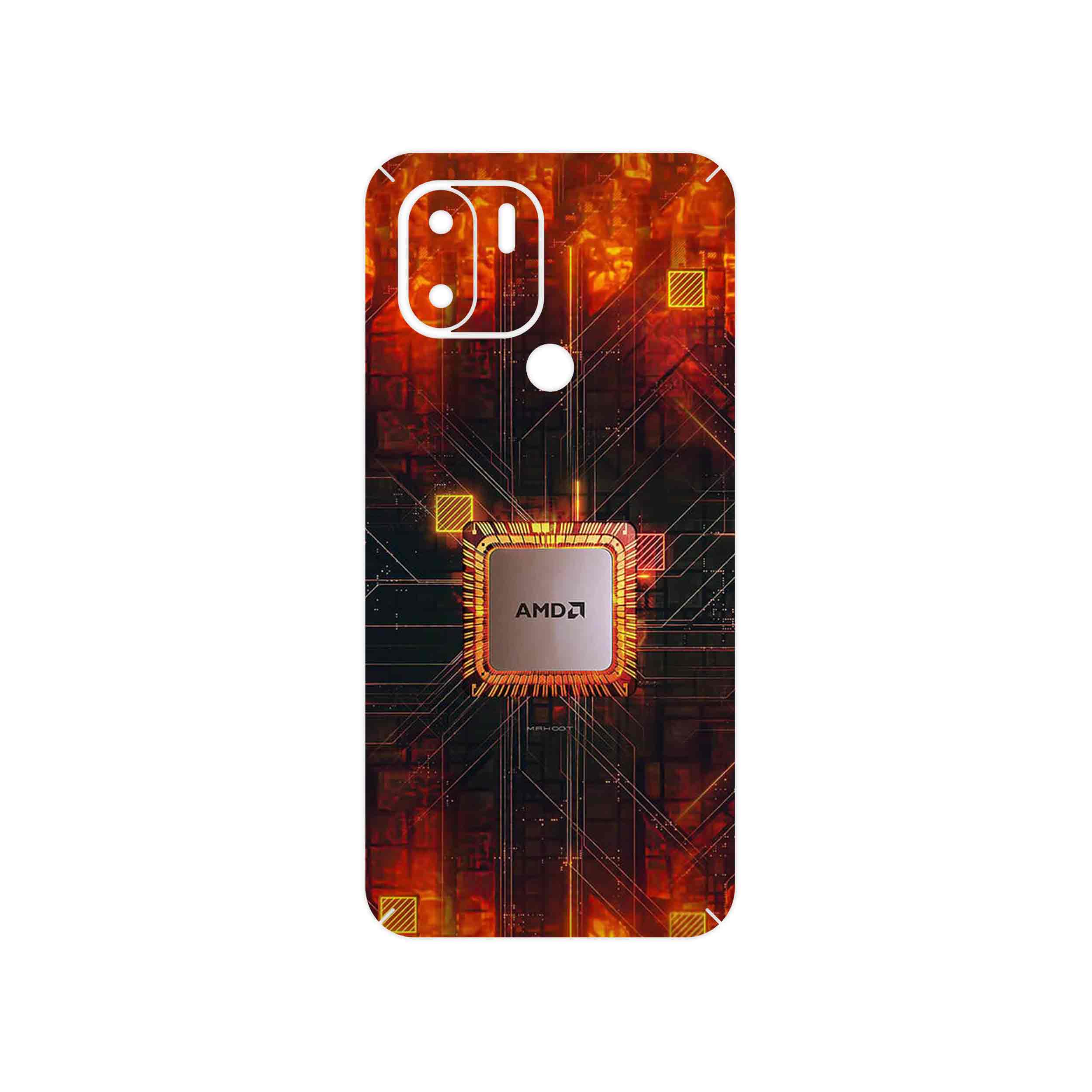 برچسب پوششی ماهوت مدل AMD مناسب برای گوشی موبایل شیائومی Redmi A1 Plus