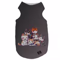 لباس سگ و گربه 27 طرح CATS کد J27 سایز XL