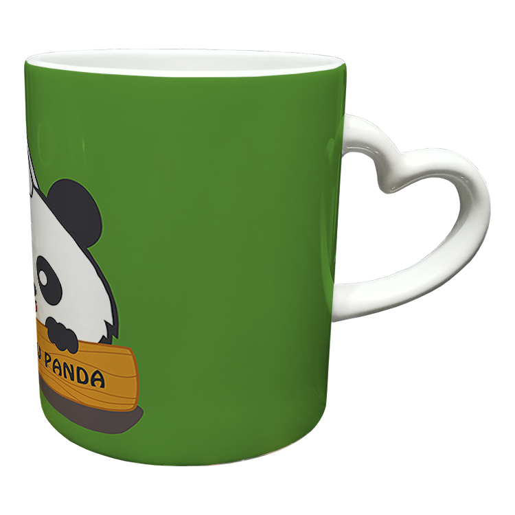 ماگ مدل دسته قلبی طرح پاندا کنگ فو کار کد 45