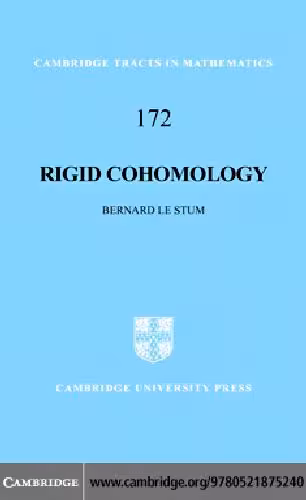 خرید و دانلود نسخه کامل کتاب Rigid Cohomology