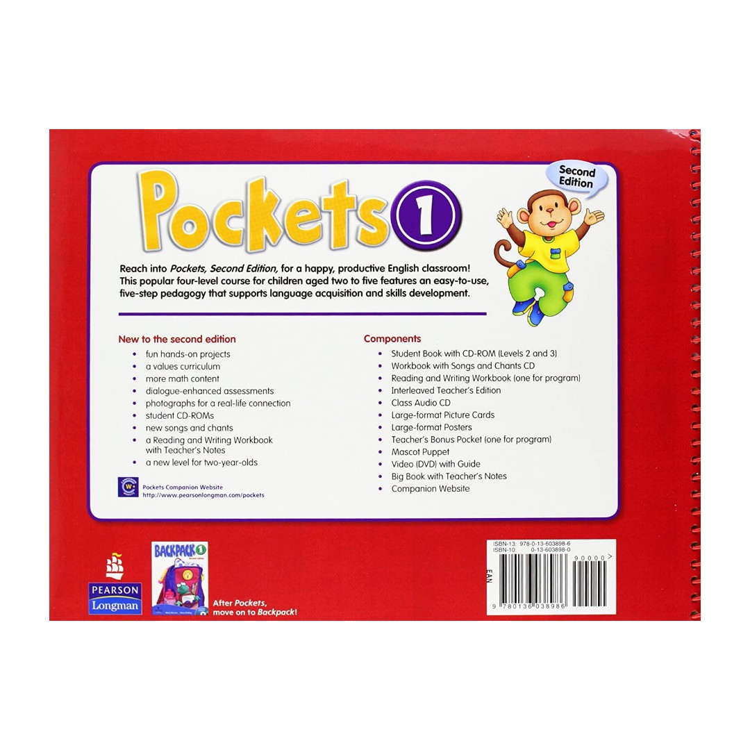 کتاب Pockets 1 اثر Barbara Hojel انتشارات پرسون