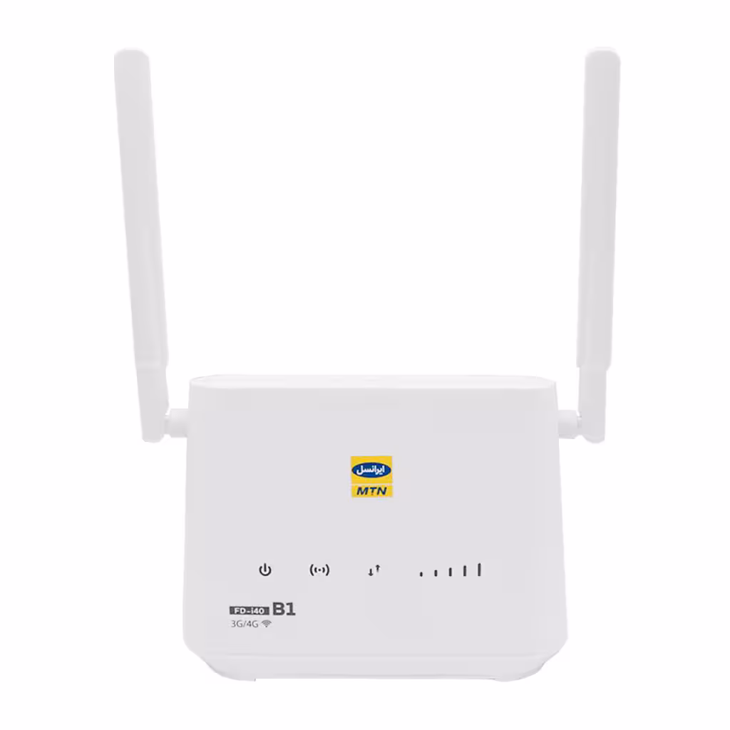 مودم 3G/4G ایرانسل مدل i40 B1 Unlocked به همراه سیمکارت ایرانسل و 100 گیگ اینترنت 6 ماهه