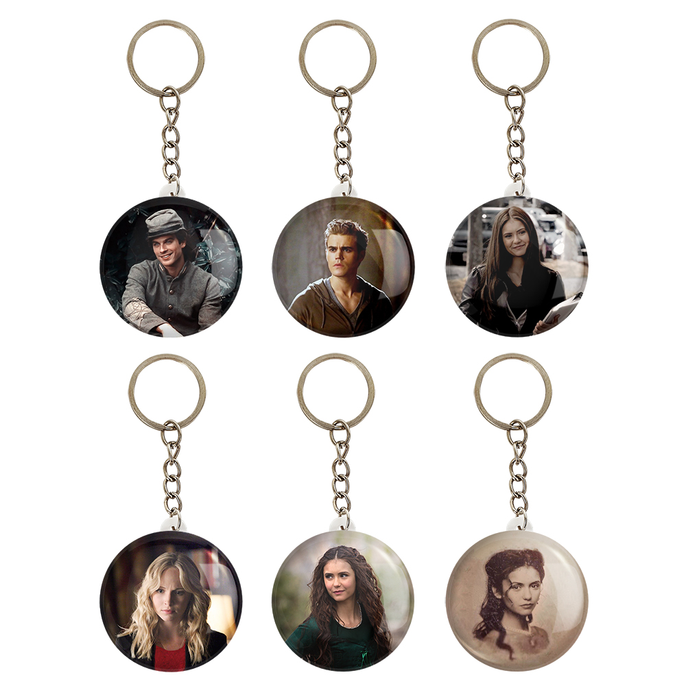 جاکلیدی خندالو مدل خاطرات یک خون آشام The Vampire Diaries کد 1189B مجموعه 6 عددی