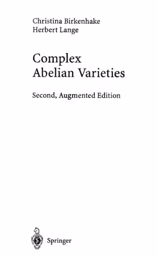 خرید و دانلود نسخه کامل کتاب Complex Abelian Varieties