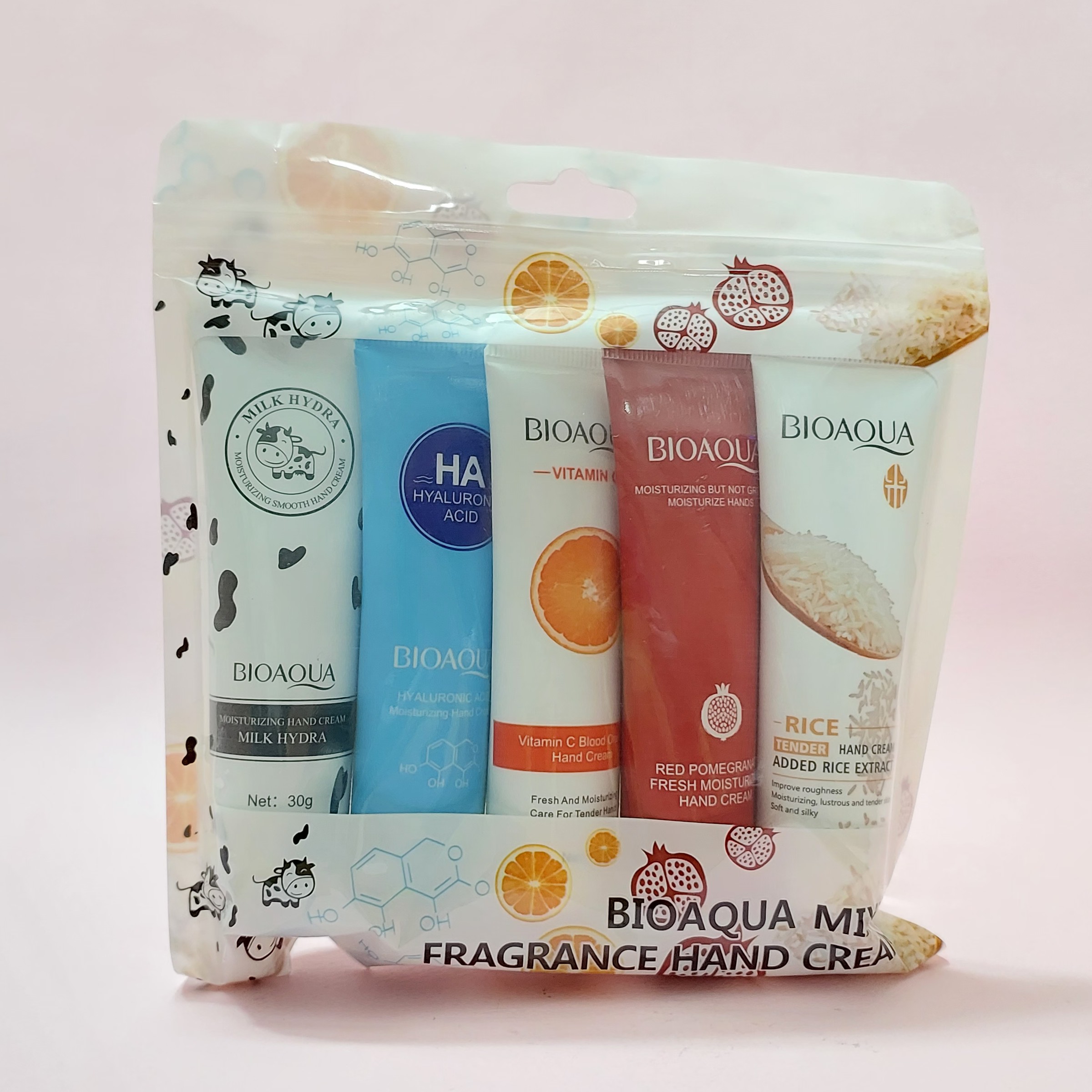 پک کرم مرطوب کننده و آبرسان 5 تایی بیوآکوا BIOAQUA