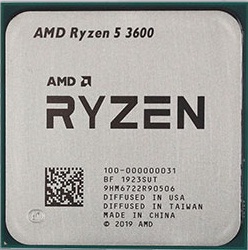 پردازنده تری ای ام دی مدل رایزن5 3600 با فرکانس 3.6 گیگاهرتز