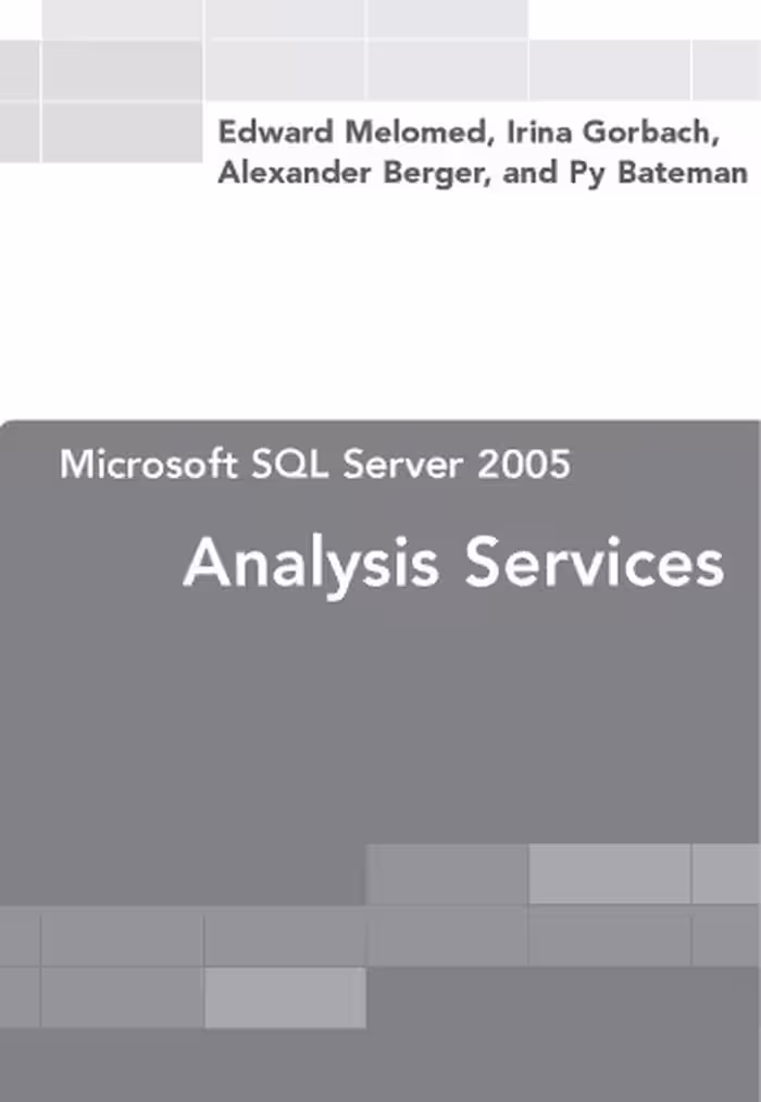 خرید و دانلود نسخه کامل کتاب Microsoft SQL server 2005 analysis services