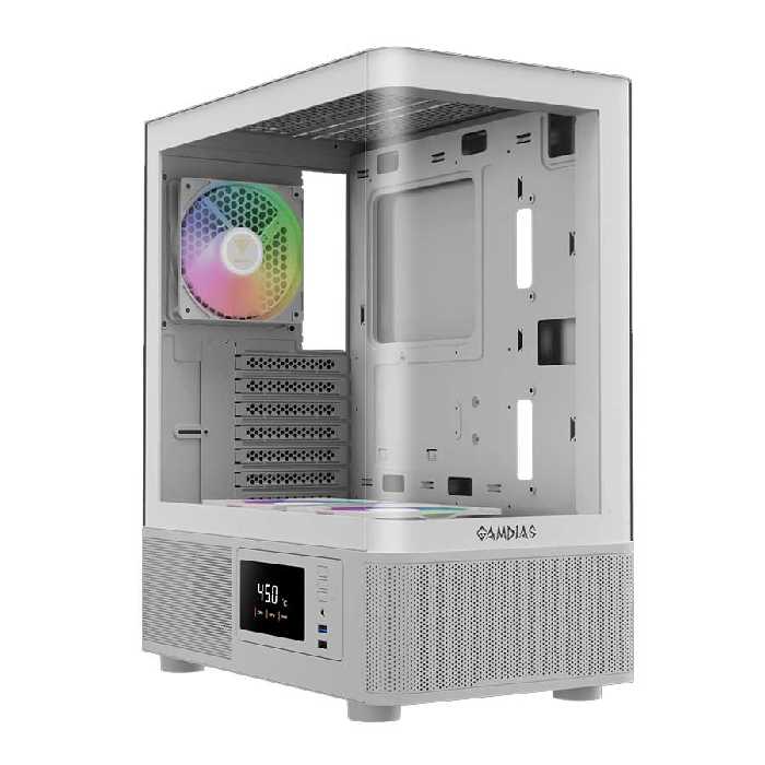 قیمت و خرید کیس کامپیوتر گیم دیاس مدل ATLAS E2 CG WH | یاس ارتباط