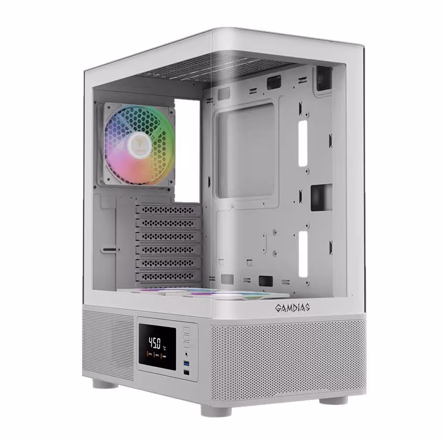 قیمت و خرید کیس کامپیوتر گیم دیاس مدل ATLAS E2 CG WH | یاس ارتباط