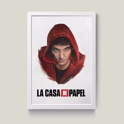 تابلو مدل Money Heist کد m2677-w